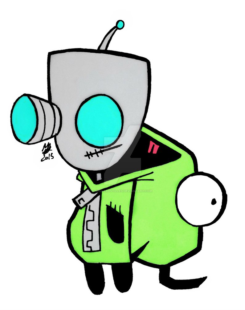 795x1006 invader zim gir