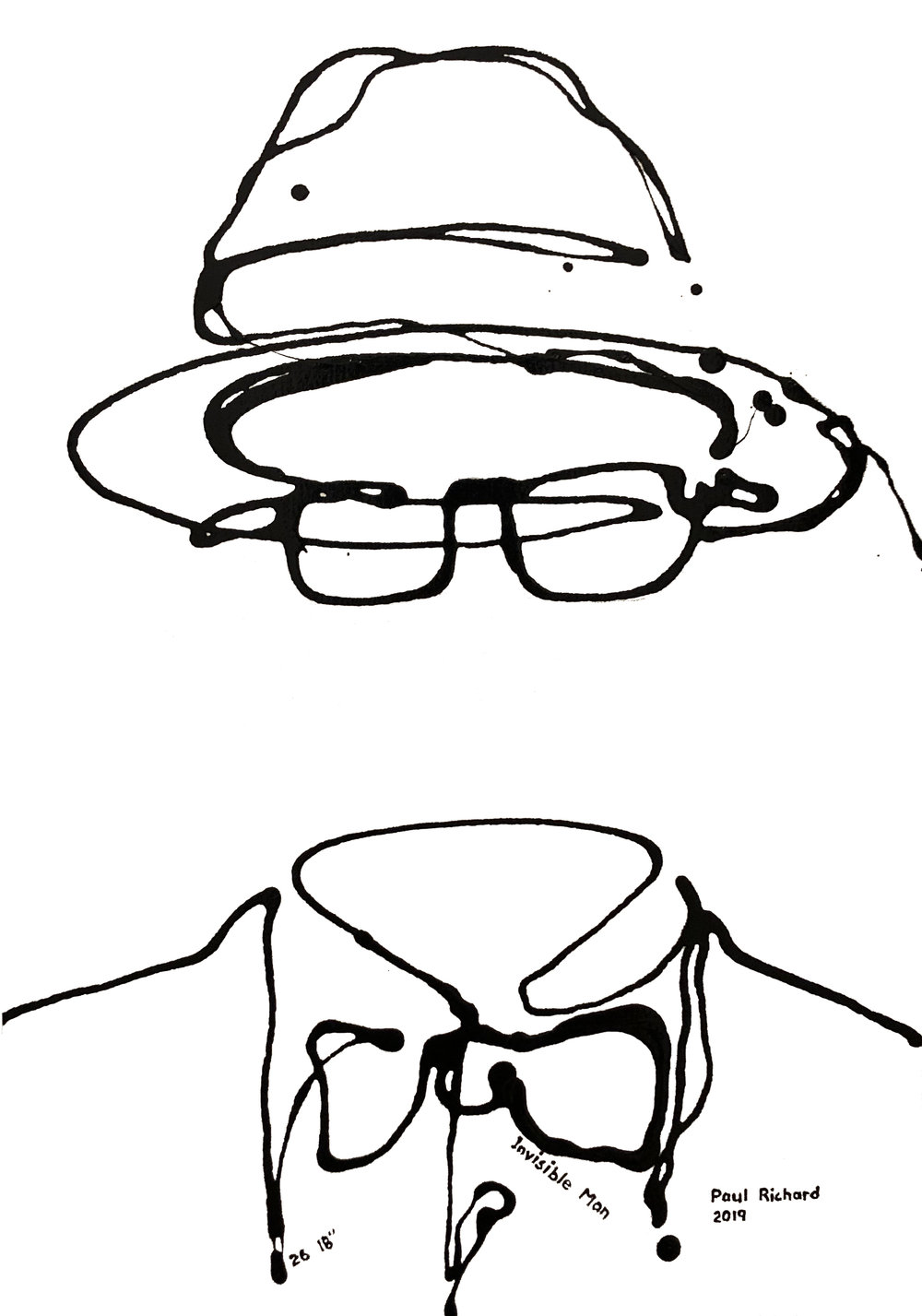 1000x1427 Paul Richard Invisible Man Arts
