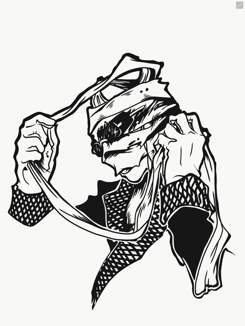 794x1059 The Invisible Man Sticker Decal Etsy