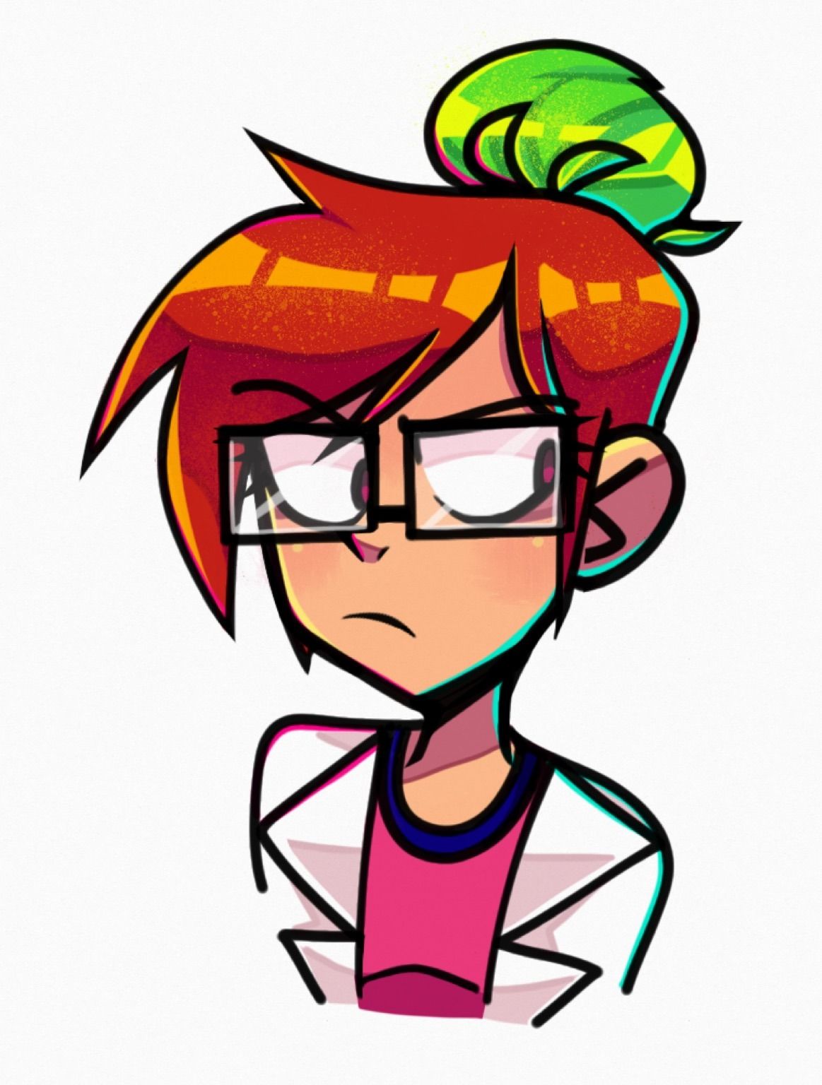 1163x1536 Ipad Drawing I Did In School Villainous Art, Drawings, Comic Art