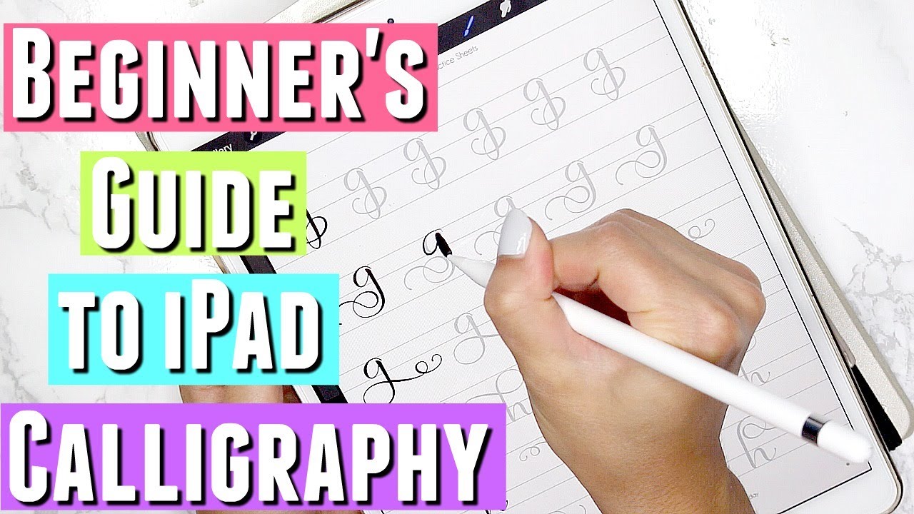 1280x720 ultimate ipad pro calligraphy guide ipad pro and apple pencil