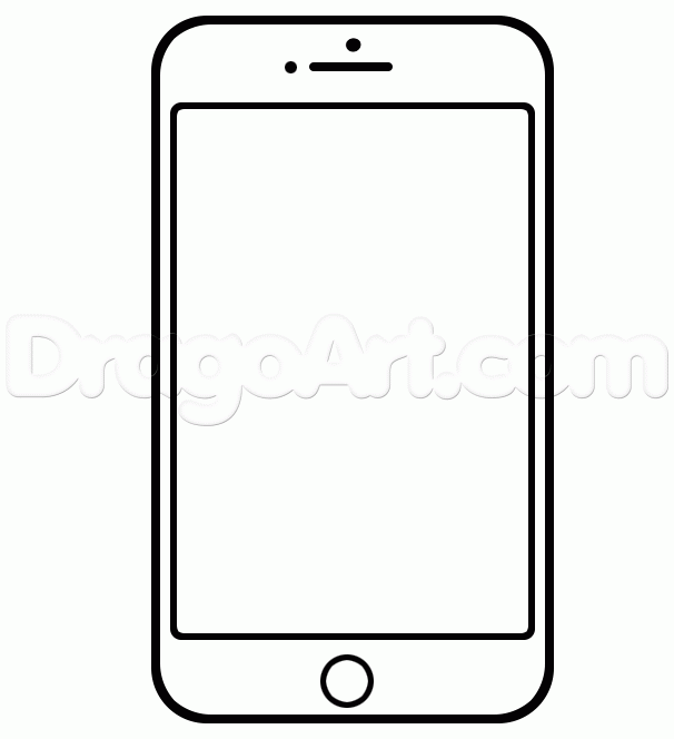 Iphone 6 Drawing