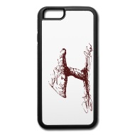 190x190 rachel muldez art iphone cover with mushroom drawing