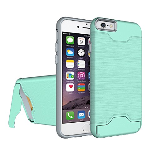 500x500 iphone case wire drawing shockproof armor case tpu pc card