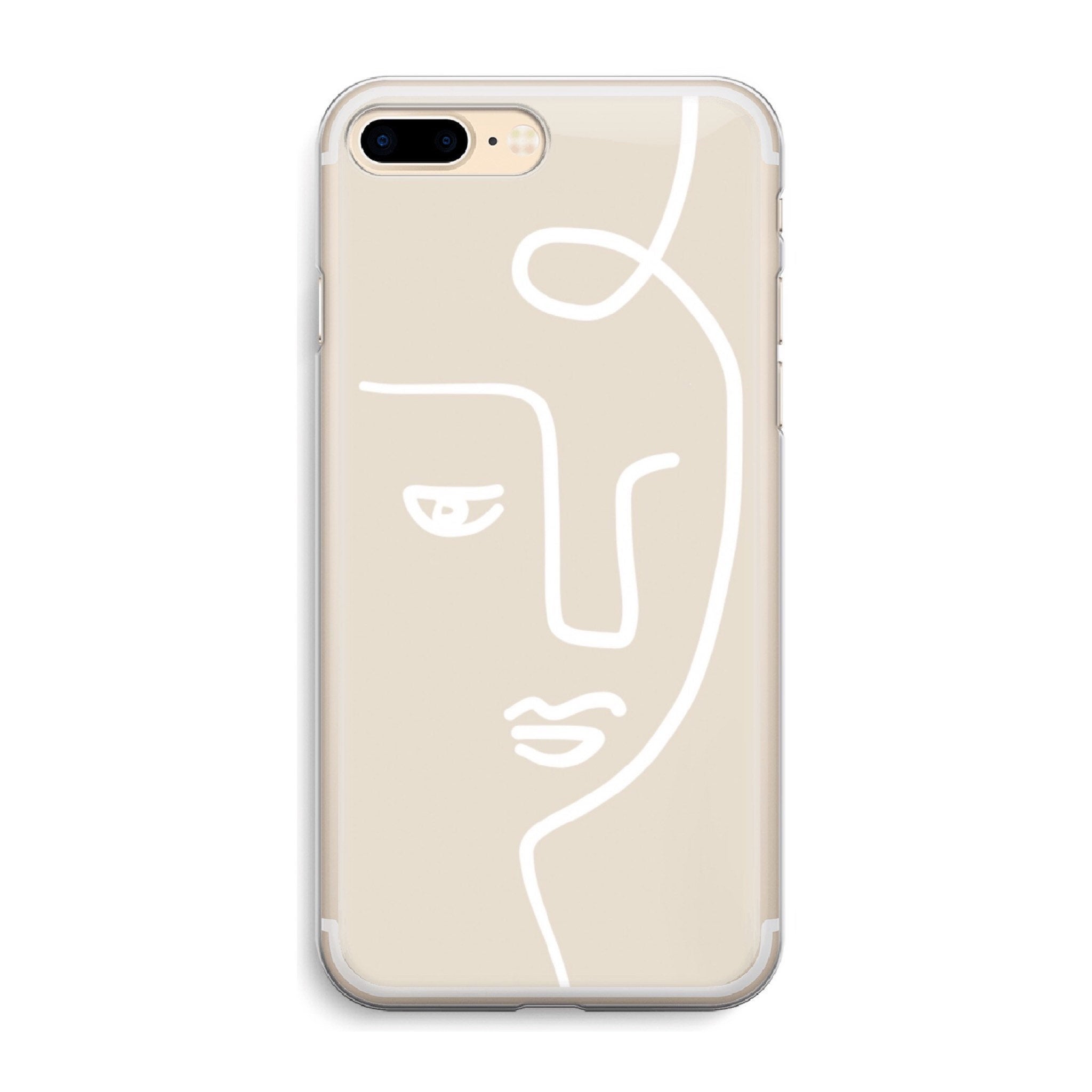 2048x2048 Face Picasso Iphone Case Line Art Abstract Drawing Phone Cases Etsy