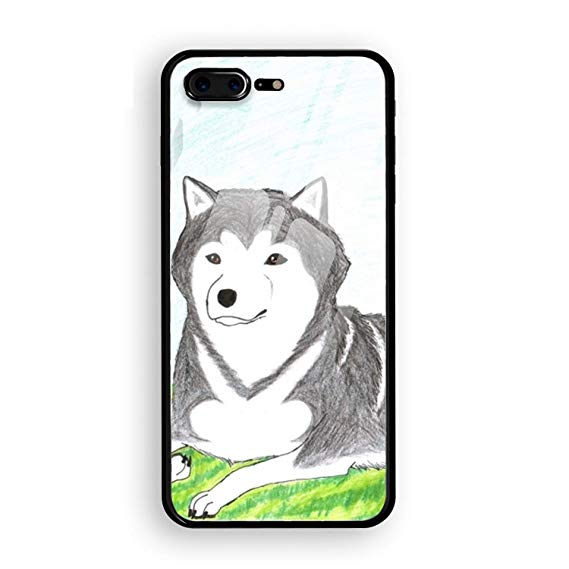569x569 Alaskan Malamute Drawing Custom Iphone Plus