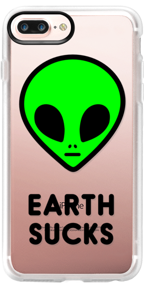 282x560 cute neon green ufo space alien face earth sucks drawing casetify