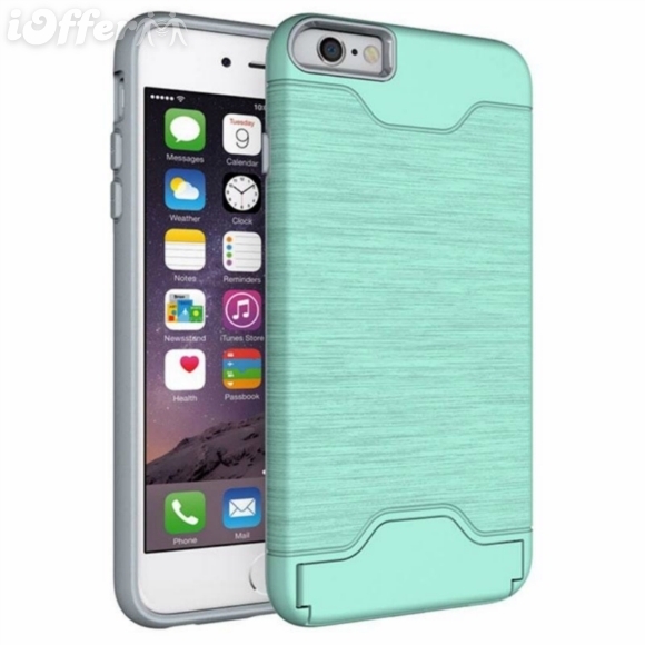 580x580 New Hard Armor Wire Drawing Card Slot Case Iphone For Sale