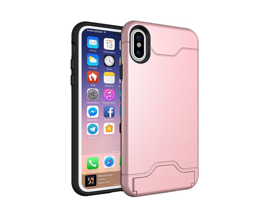 950x750 Hidden Card Slot Phone Cases For Iphone X Case Luxury Slim Drawing