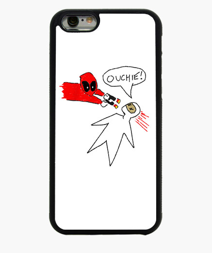 437x520 Deadpool Drawing Iphone Cases