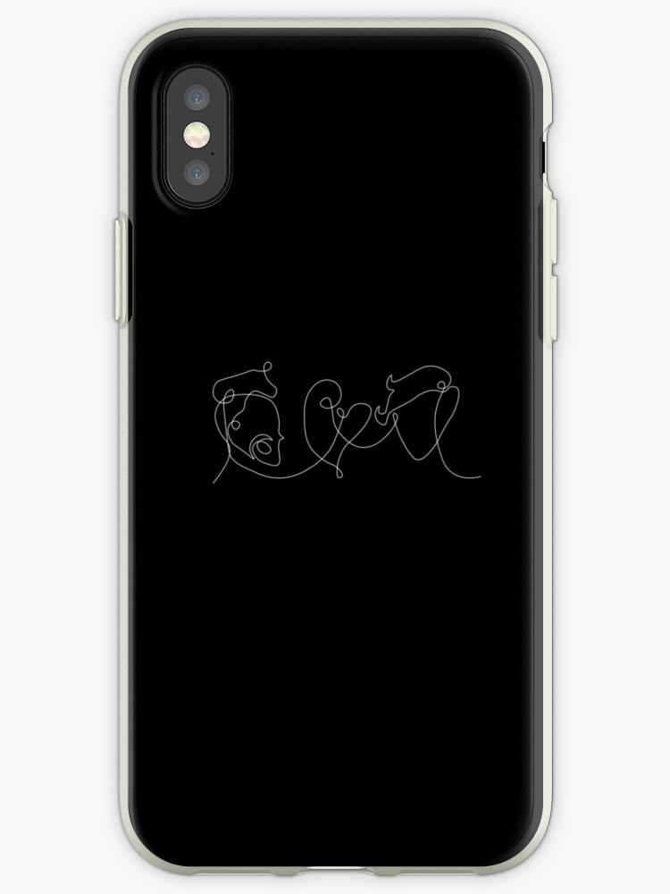 750x1000 Black And White Continuous Line Minimalistic Of Two Love Men