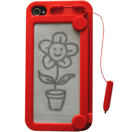 454x454 Ifoolish Iphone Case Etch A Sketch Pad