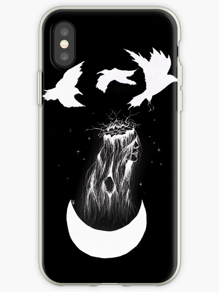 750x1000 The Priestess' Inverted Ink Drawing Iphone Cases Covers