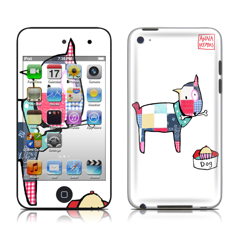 800x800 Patch Dog Ipod Touch Gen Skin Istyles