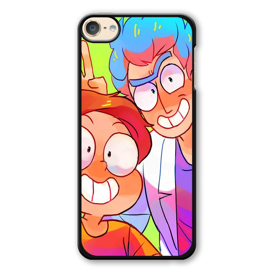 900x900 Rick And Morty Drawing Ipod Touch Case