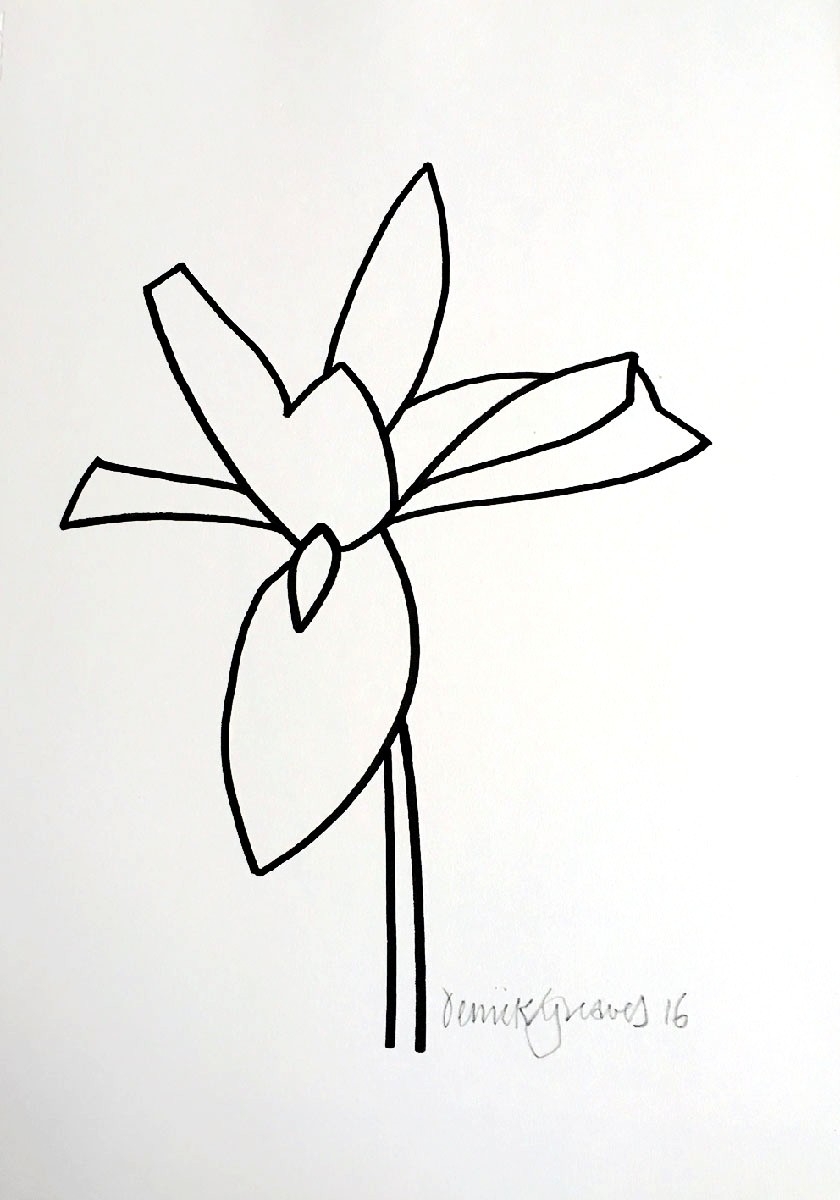 840x1200 Iris Drawing