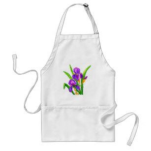 307x307 Iris Flower Drawing Kitchen Dining Supplies Zazzle