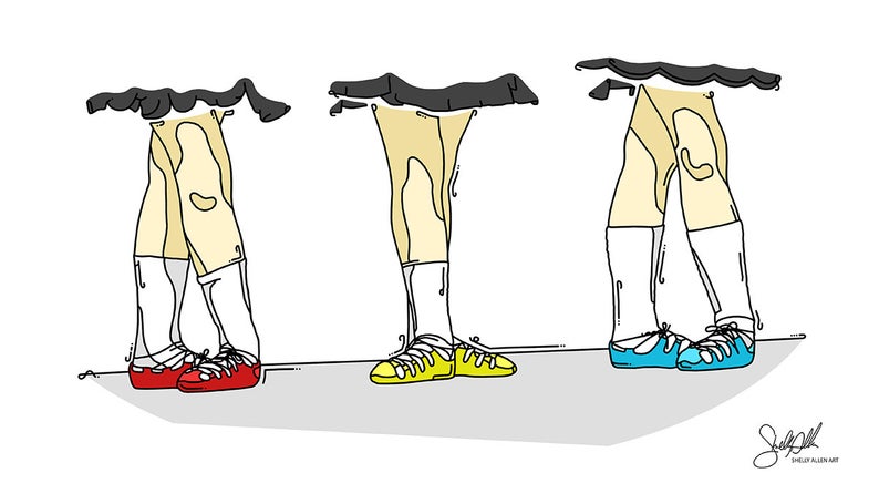 794x455 Irish Dancers In Colored Ghillies Digital Vector Art Etsy