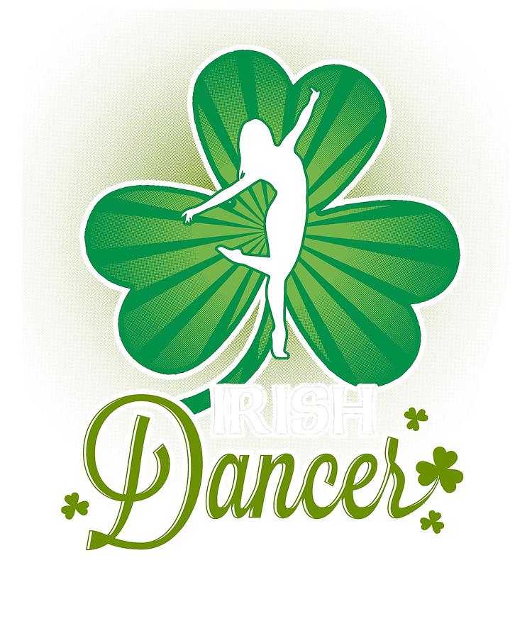750x900 irish dancer shamrock ireland lover irish heritage drawing