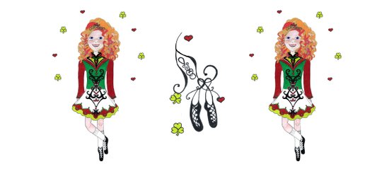 550x239 Irish Dancing Girl Coffee Mug