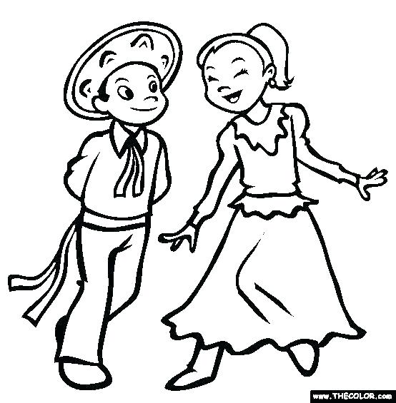 554x565 Coloring Pages Free Dance Coloring Pages Ballet Dancer R