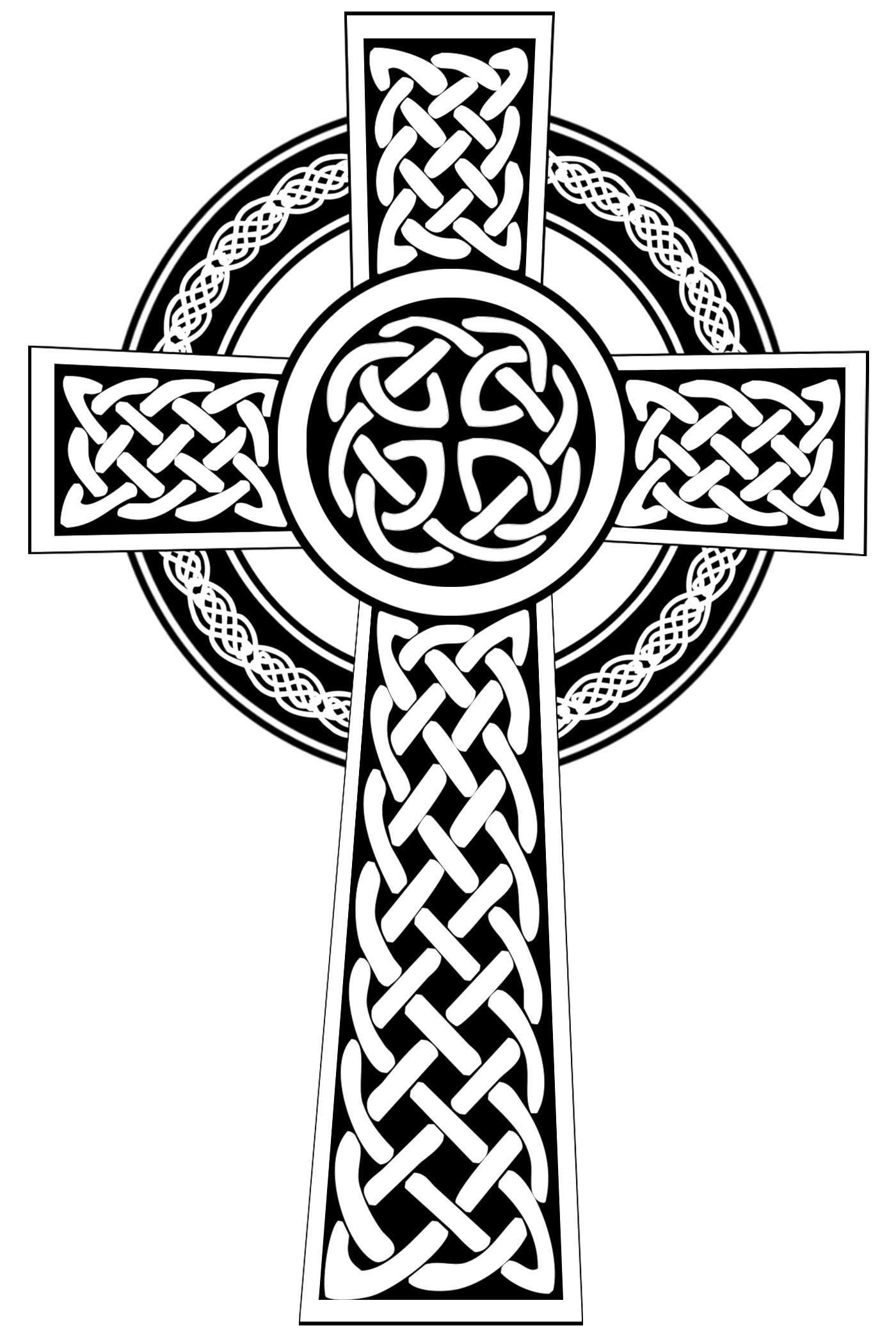 1400x2100 Large Celtic Cross Clip Art Color Ideas And Designs