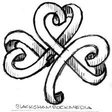 225x224 Drawings Of Shamrocks