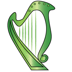 250x250 harp clipart celtic harp for free download and use