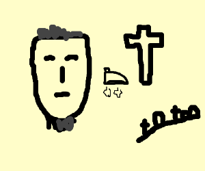 300x250 hetfield iron cross graveyard