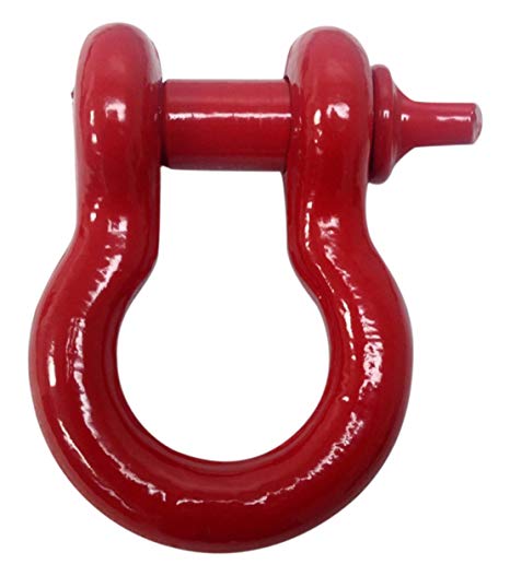 466x527 Iron Cross Automotive Shackle, Red