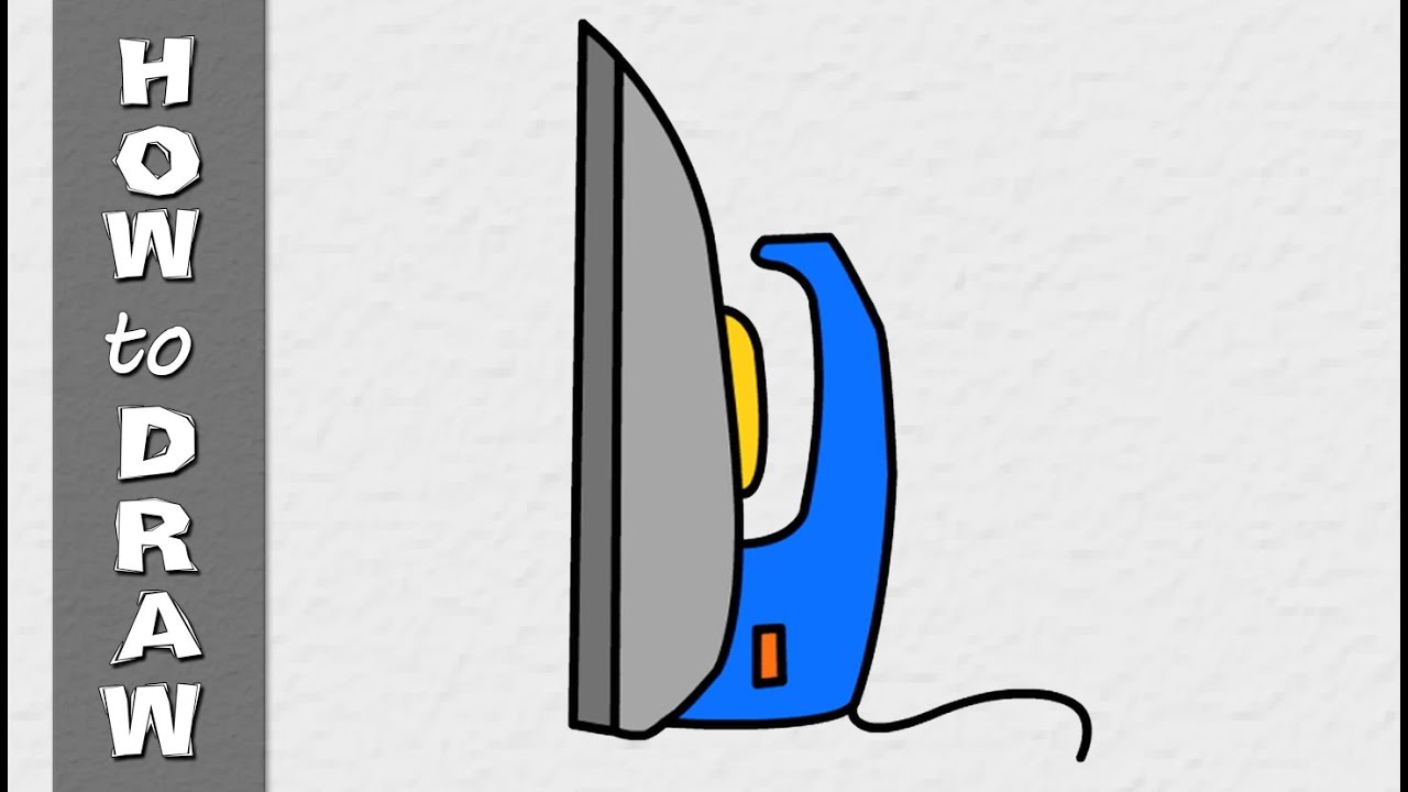 1280x720 Kids Drawing Tutorial How To Draw A Iron Box Drawings For Kids