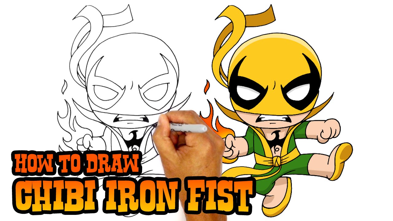 1280x720 How To Draw Iron Fist Marvel Comics