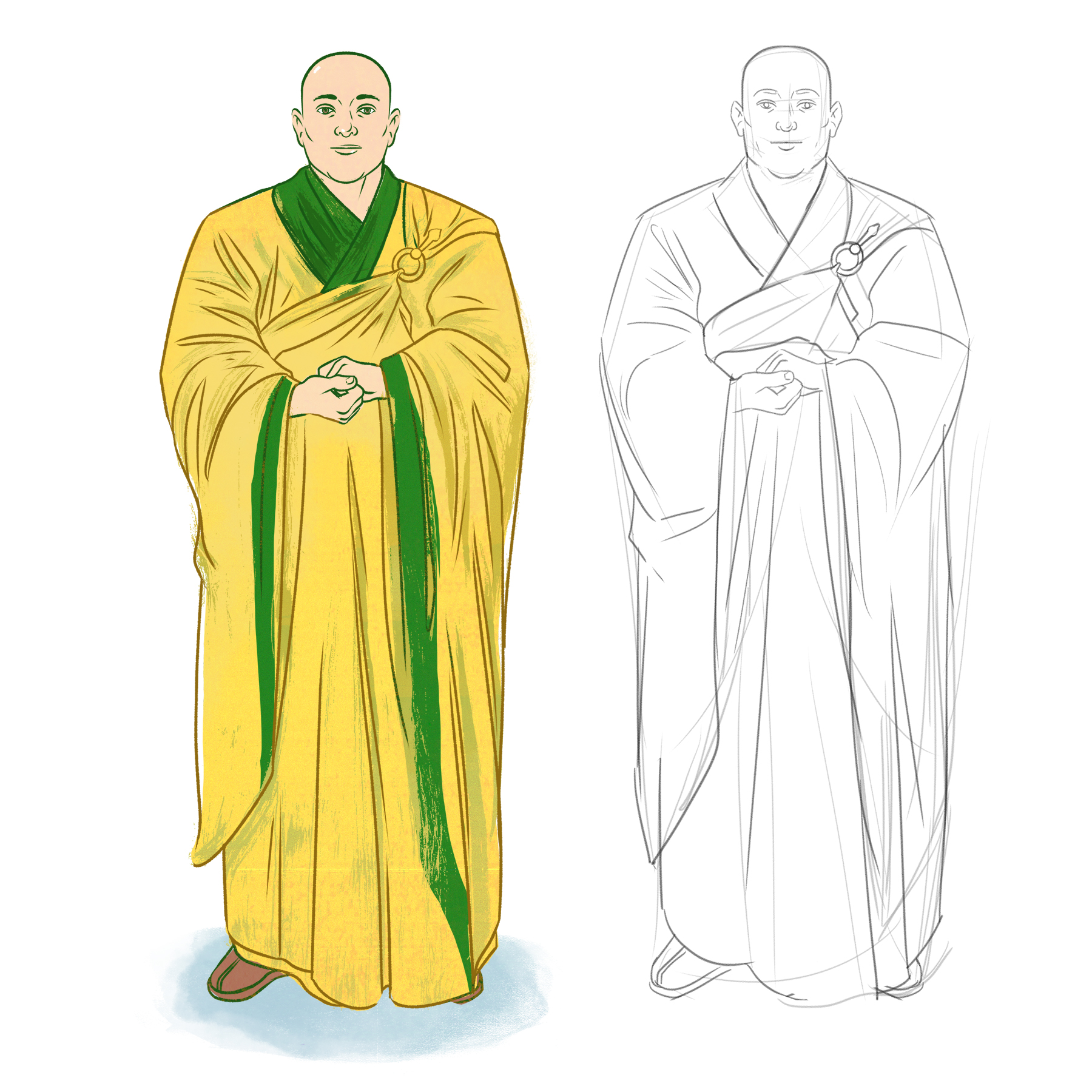 1800x1800 Iron Fist Monk, Netflix