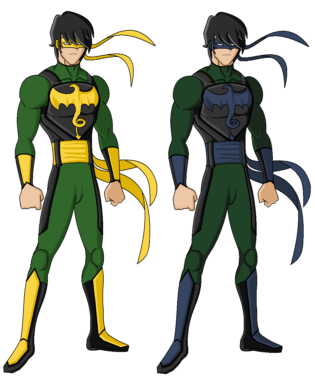 1106x1332 Iron Fist Ultimate Spider Man Drawing