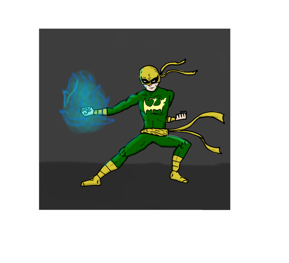 936x853 Iron Fist Drawing