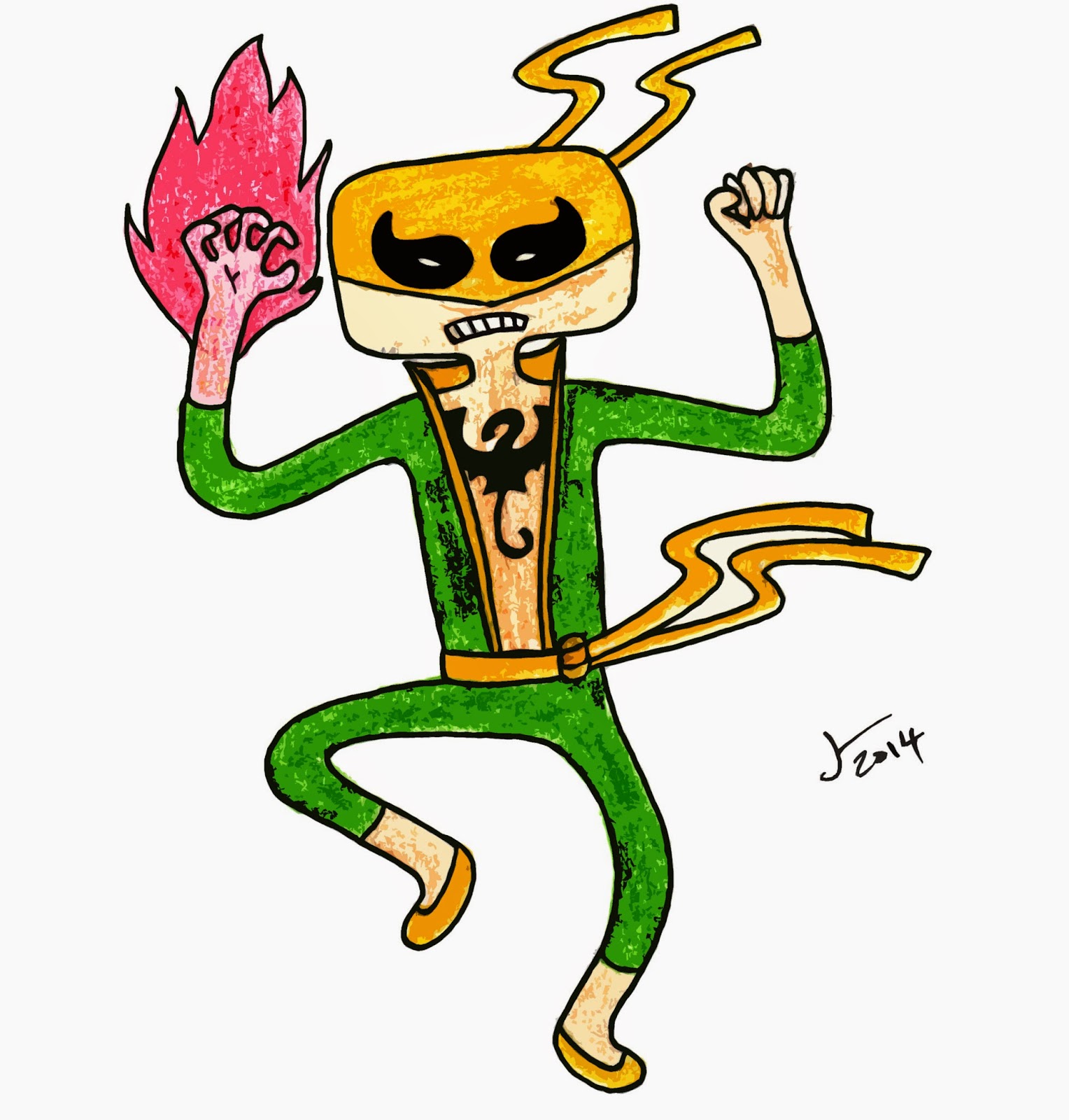 1528x1600 Freeform Jazz Detective Iron Fist, Toast And Pinguins