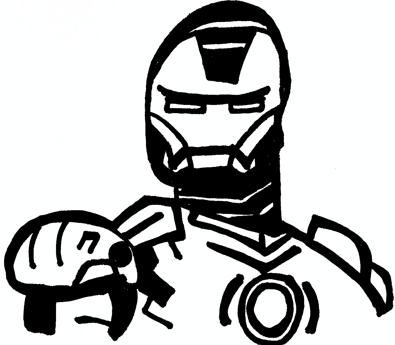Iron Man 2 Drawing