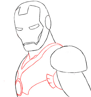 301x320 To Draw Iron Man