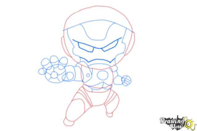 638x425 How To Draw Chibi Iron Man