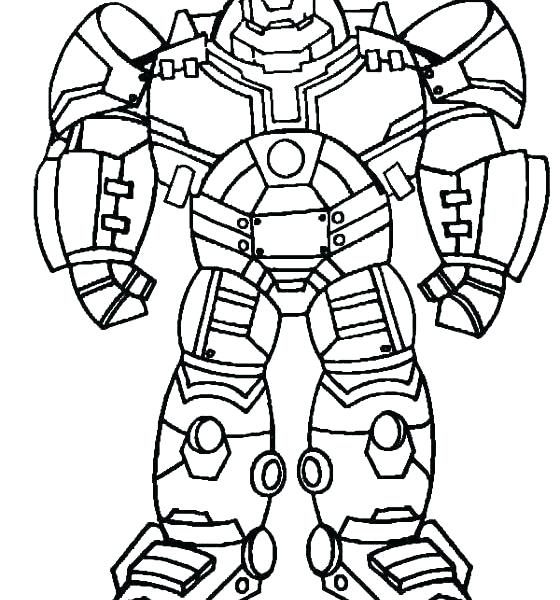 560x600 Iron Man Coloring Pages