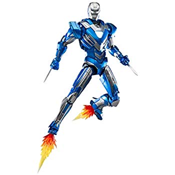 350x350 Iron Man Mark Blue Steel Die Cast Metal Action