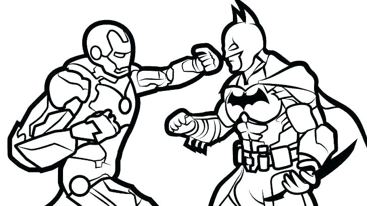 728x410 Free Iron Man Coloring Pages Running