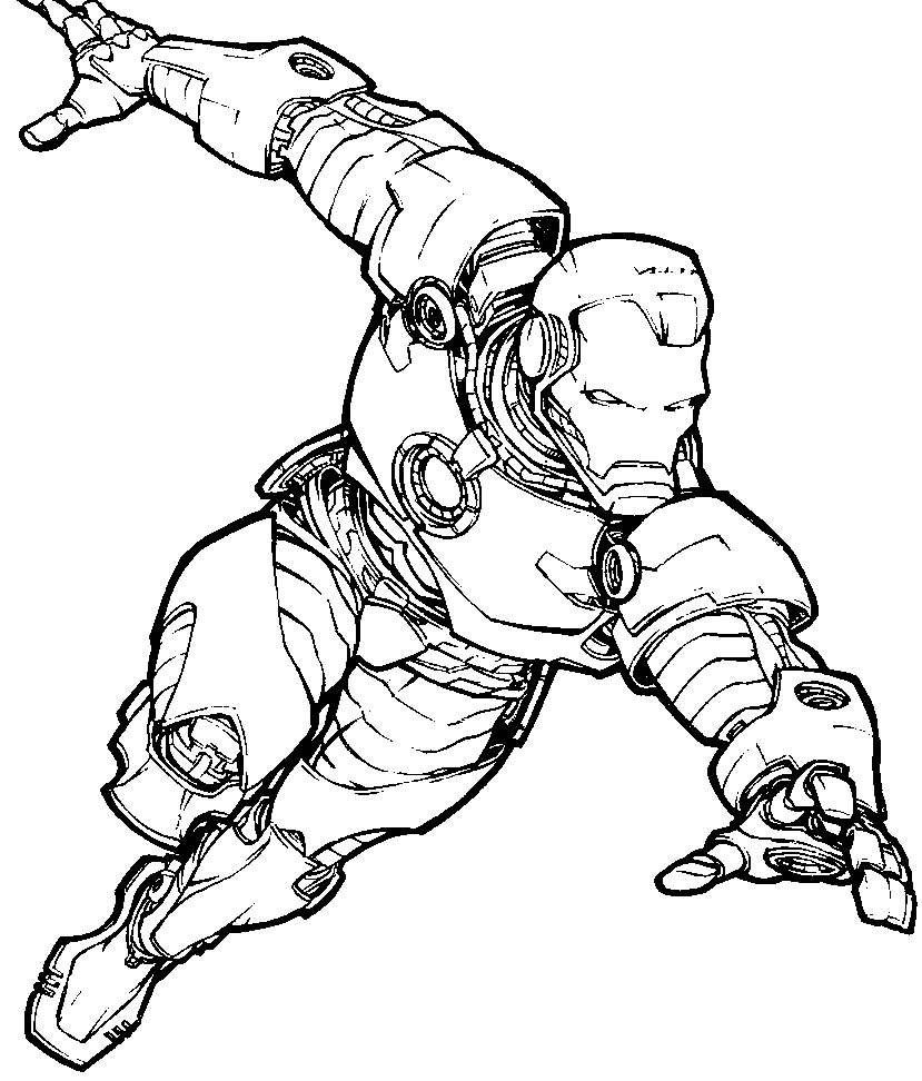 829x972 Cartoon And Superheroes Coloring Pages All Grown Up Iron Man