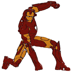 300x299 How To Draw Iron Man