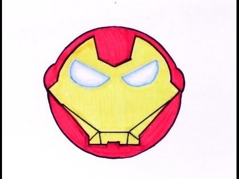 480x360 How To Draw An Iron Man Smiley Face