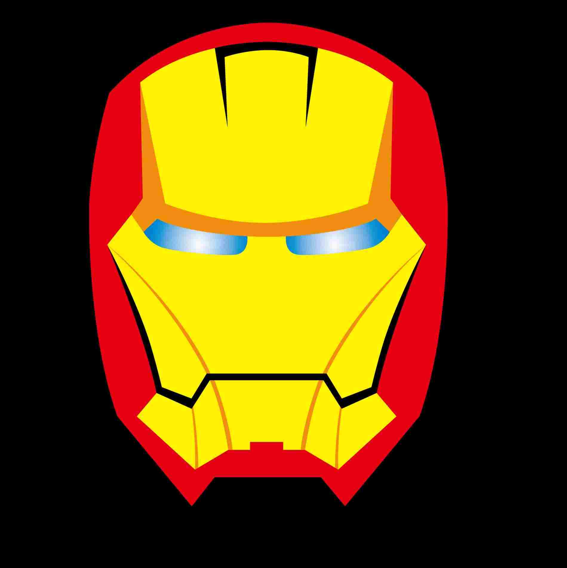 Iron Man Face Drawing | Free download on ClipArtMag