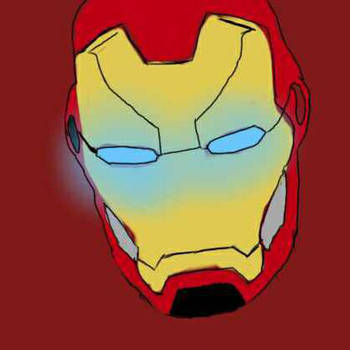 350x350 Iron Man Face