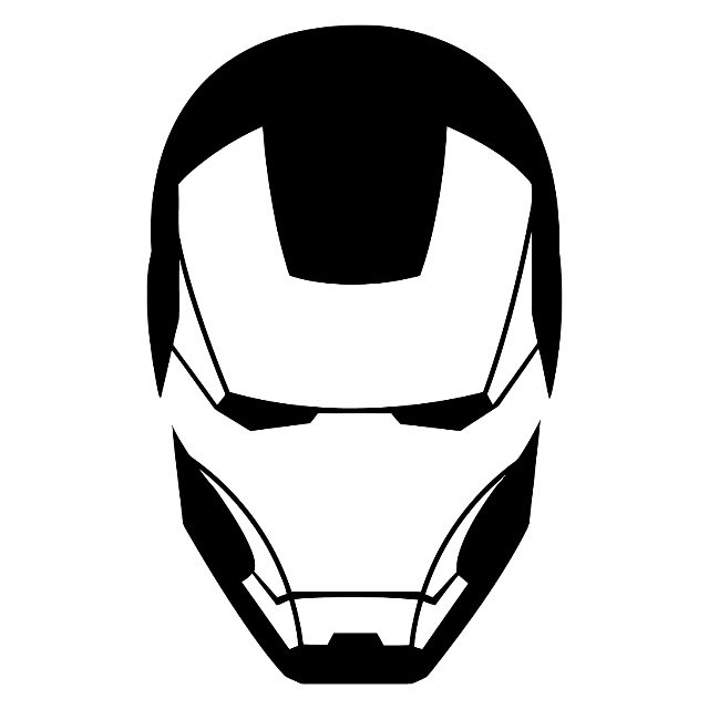 Iron Man Head Drawing | Free download on ClipArtMag