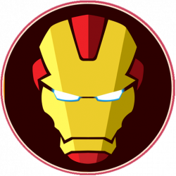 250x250 Drawing Chrome Iron Man, Picture