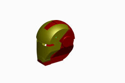 249x166 Iron Man Helmet Drawing